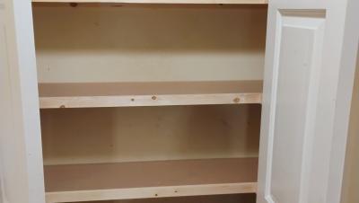 Completed pantry photo