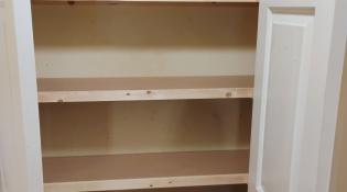 Completed pantry photo